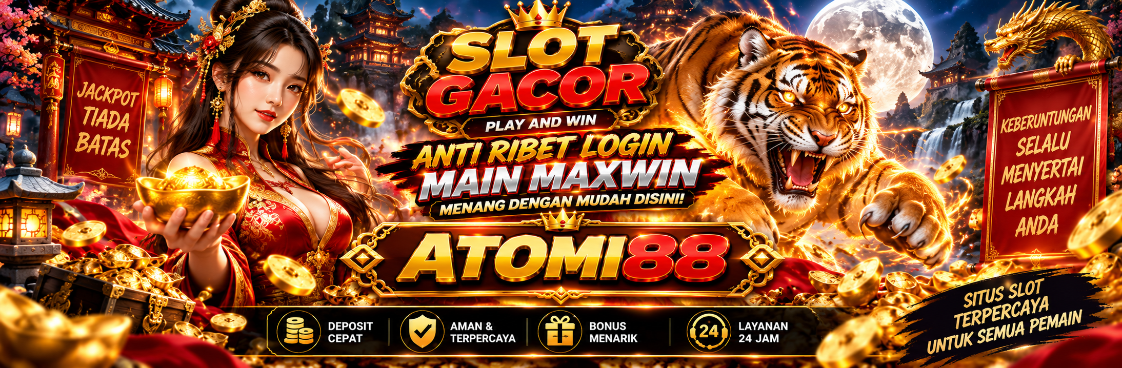 ATOMI88: Atur Tampilan dan Kontrol Gaming